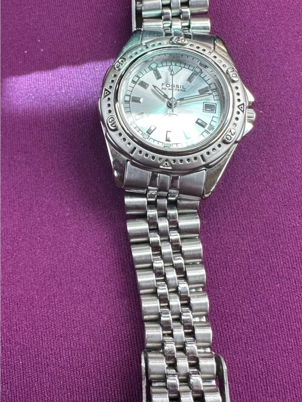 Fossil Women's Stainless Steel Silver Watch